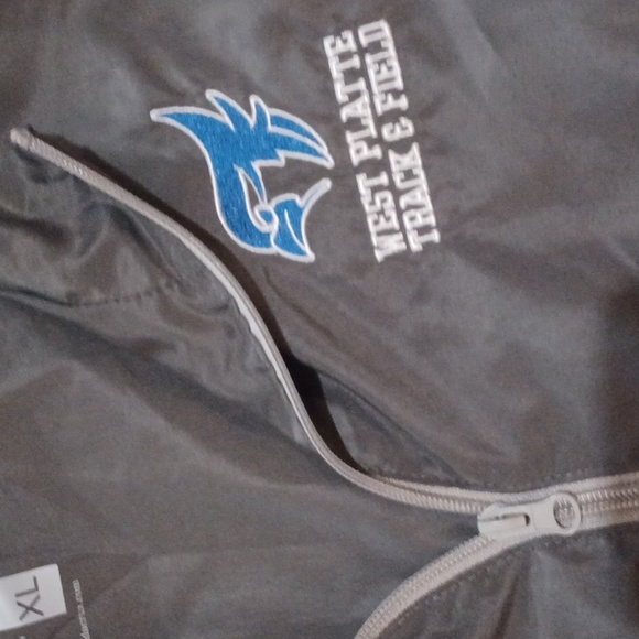 North & Acrux 3/4 zip Windbreaker top size XL - Picture 2 of 3